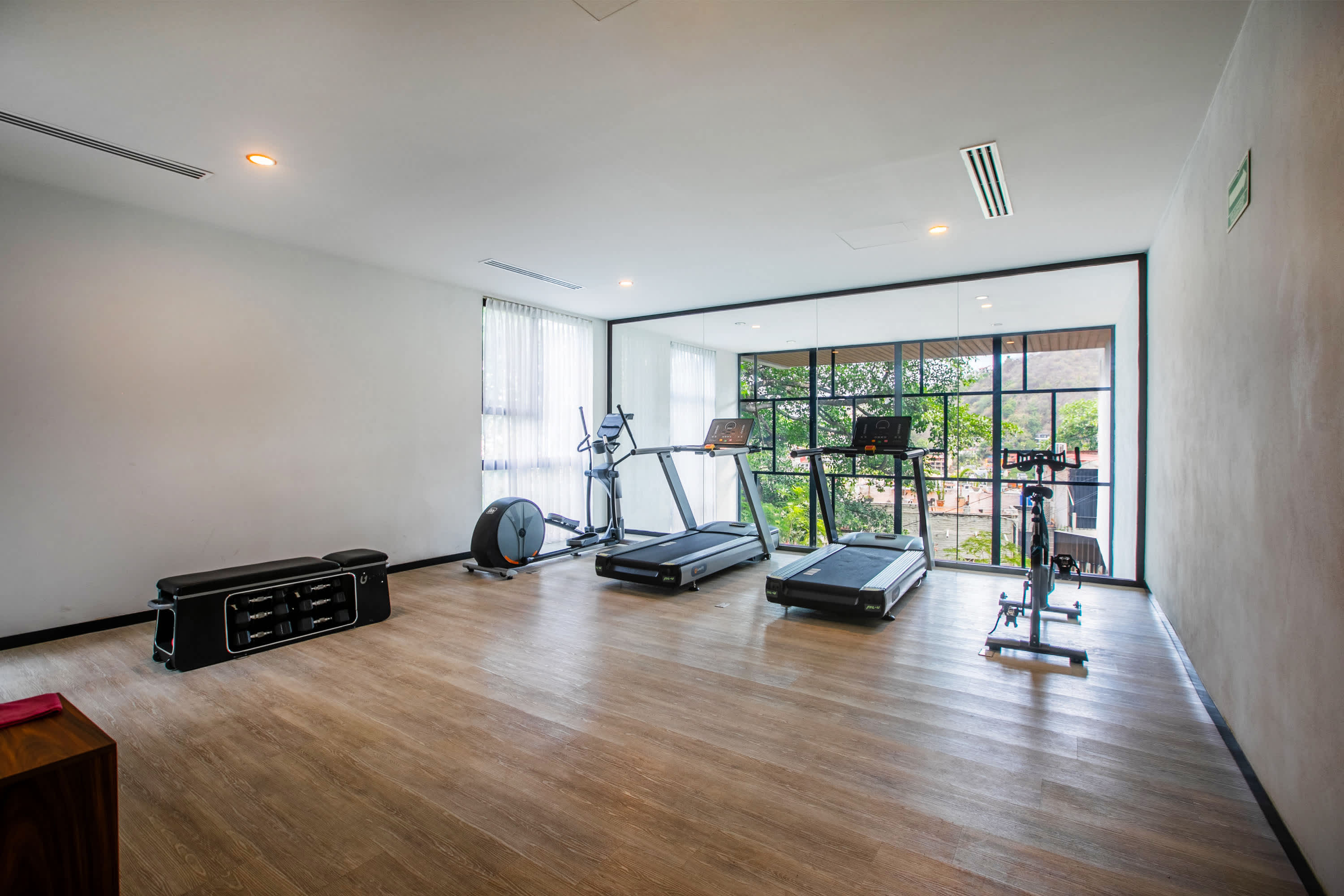 Building fitness center